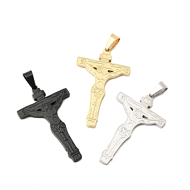 304 подвески из нержавеющей стали, амулет в виде распятия Иисуса