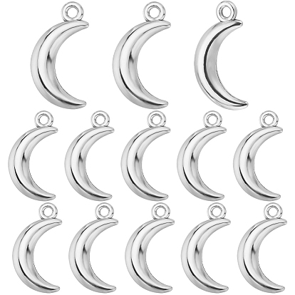 120 шт. Подвески из сплава в тибетском стиле, луна