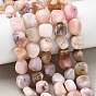 Natural Pink Opal Beads Strands, Nuggets, Tumbled Stone