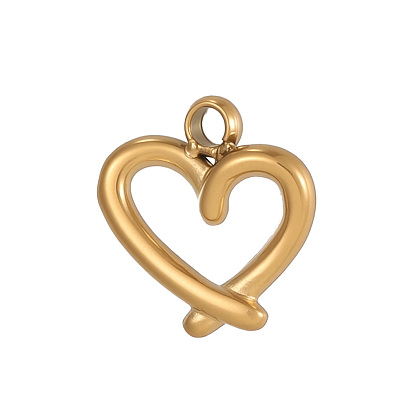 304 прелести нержавеющей стали, сердце, ионное покрытие (ip)