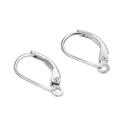 925 Sterling Silver Lever Back Earrings