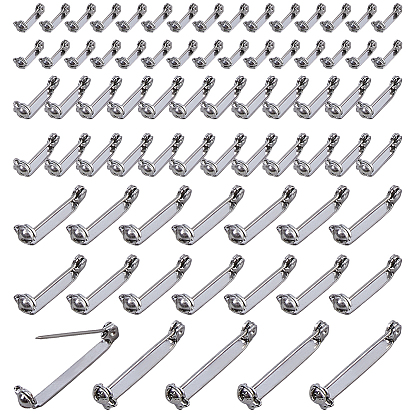 80 шт. основы для броши из нержавеющей стали