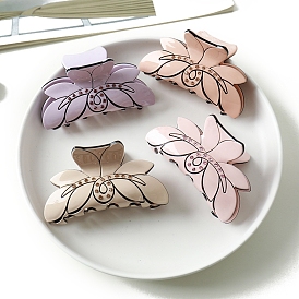 Заколки для волос в форме когтей из ацетата целлюлозы, аксессуары для волос для женщин и девочек