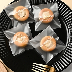 Opp целлофановые самоклеящиеся пакеты для печенья, для выпечки упаковочные пакеты