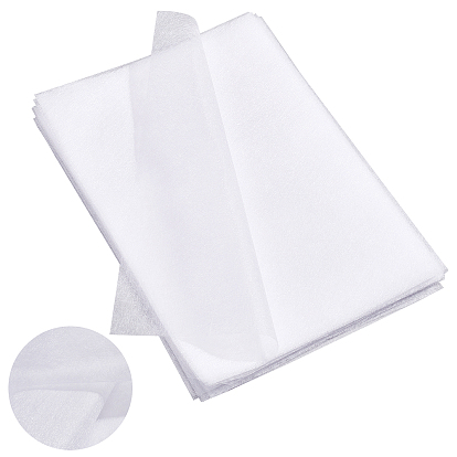 60 Sheets Custom PA Hot Melt Adhesive Interfacing, Fusible Interlining, Clothing Accessories