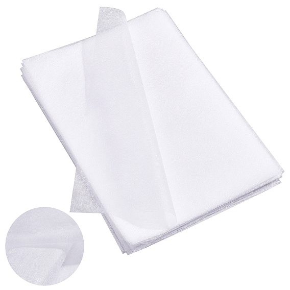 60 Sheets Custom PA Hot Melt Adhesive Interfacing, Fusible Interlining, Clothing Accessories