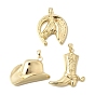 Латунные подвески, Подвески в виде лошади/ковбойской шляпы/ковбойских сапог, без кадмия и без свинца, стойки покрытие, долговечный