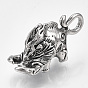 Tibetan Style Alloy Pendants, Wild Boar