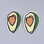 Computerized Embroidery Cloth Iron on/Sew on Patches, Appliques, Costume Accessories, Fruit/Avocado