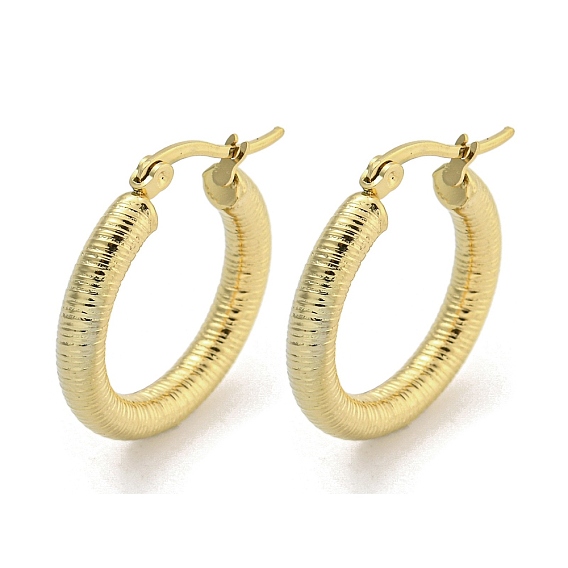 304 Stainless Steel Earrings for Women, Round
