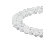 Natural Crackle Quartz Beads Strands, Round