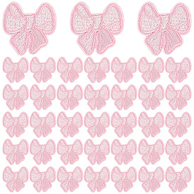 40 шт. полиэстеровые заплатки для одежды, бантом
