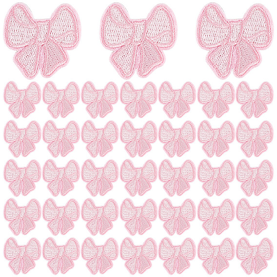 40 шт. полиэстеровые заплатки для одежды, бантом