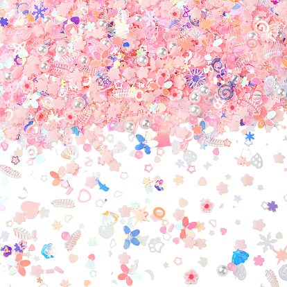 Аксессуары для орнаментов, много видов пластиковых пайеток из ПВХ, разнообразные