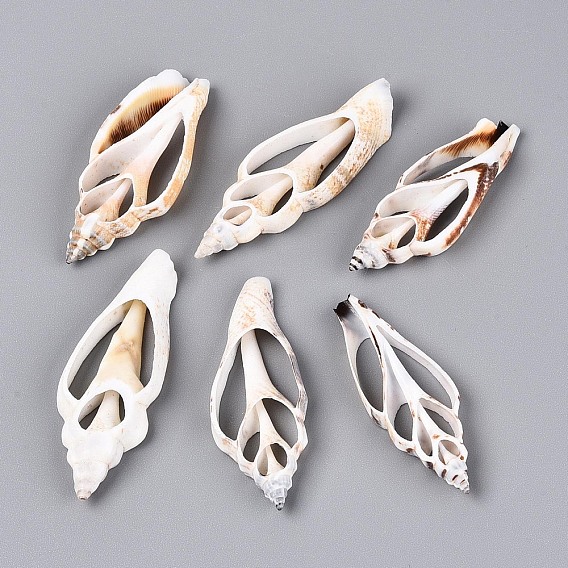 Естественно оболочки большие кулоны, подвески из кусочков ракушек