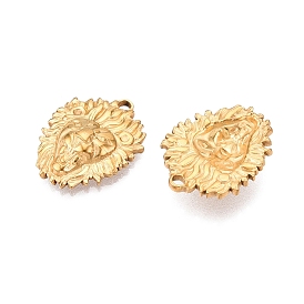 Ионное покрытие (ip) 304 подвески из нержавеющей стали, очарование льва