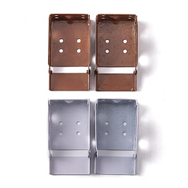 4 шт. 2 цвета полиоксиметилен (ПОМ) оконные заглушки для карнизов, крышка концевых упоров карниза потолка