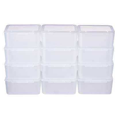 Пластиковые бисера контейнеры, кубические