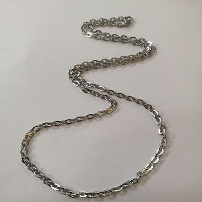 304 Stainless Steel Necklaces, with Lobster Claw Clasps
