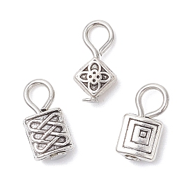 Сплавочные подвески тибетского стиля, старинные серебряные подвески