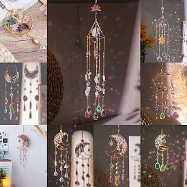 Gemstone Wind Chime,  with Glass Beads