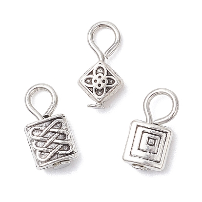 Сплавочные подвески тибетского стиля, старинные серебряные подвески