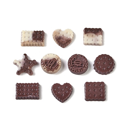 Светящаяся смола декодирует кабошоны, светится в темноте, печенье