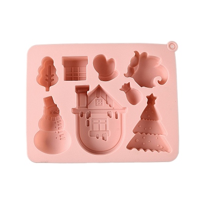 Moule à gâteau rectangulaire en silicone de qualité alimentaire, bricolage, moules à gâteaux