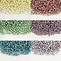 Czech Fire Polished Glass Beads, Faceted, Drum