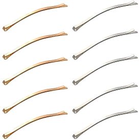 Iron Hair Bobby Pins Sets, with Cardboard Hair Clip Display Cards