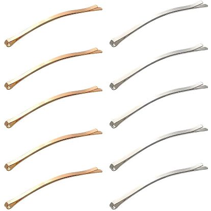 Iron Hair Bobby Pins Sets, with Cardboard Hair Clip Display Cards