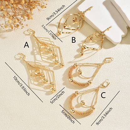 Латунные серьги обруча, реальный 18 k позолоченный