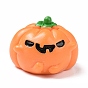 Halloween Theme Resin Display Decoration, for Home Decoration, Photographic Prop, Dollhouse Accessories, Pumpkin Jack-O'-Lantern