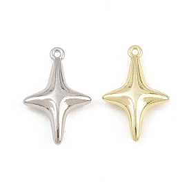 Alloy Pendants, Star Charms, Rack Plating