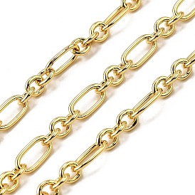 Латунные овальные звенья цепи, стойки покрытие, без кадмия и без свинца, долговечный, пайки, с катушкой