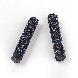 Granos del rhinestone de cristal, para hacer artesanías de joyería diy, tubo