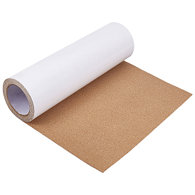 Cork Insulation Roll, for Coaster, with Adhesive Back, Wall Decoration, Party and DIY Crafts Supplies