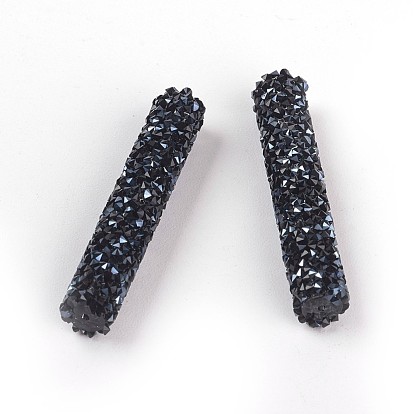 Granos del rhinestone de cristal, para hacer artesanías de joyería diy, tubo