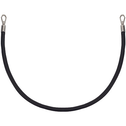 Круглые ручки для сумок из искусственной кожи, с поворотными застежками сплава, платина