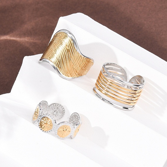 304 открытые кольца манжеты из нержавеющей стали, без свинца, без кадмии и без никеля