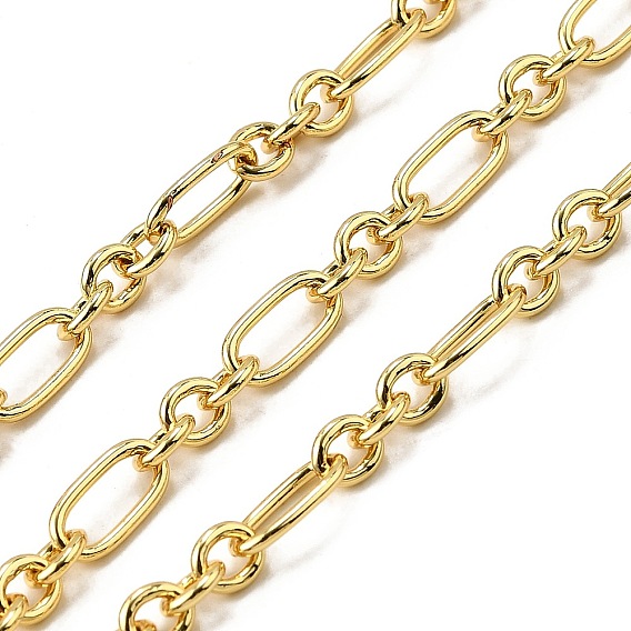 Латунные овальные звенья цепи, стойки покрытие, без кадмия и без свинца, долговечный, пайки, с катушкой