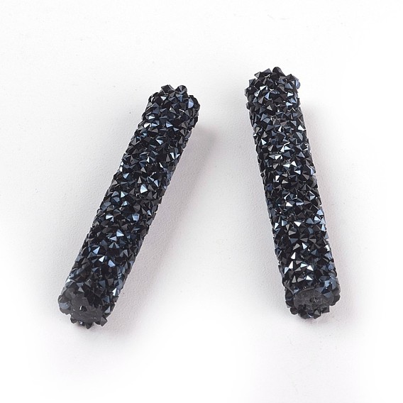 Granos del rhinestone de cristal, para hacer artesanías de joyería diy, tubo