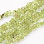 Peridot Gemstone Beads, Chip