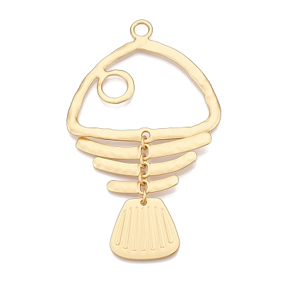 Стойки обшивки сплава большие кулоны, подвески из рыбьих костей, без свинца, без никеля и без кадмия