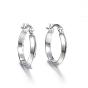 304 Edelstahl Creolen Ohrstecker , hypoallergene Ohrringe, Ring