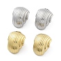 304 Stainless Steel Stud Earrings, Shell Shape