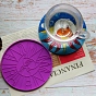 Cup Mat Silicone Molds, Resin Casting Coaster Molds, For UV Resin, Epoxy Resin Craft Making, Sun & Moon