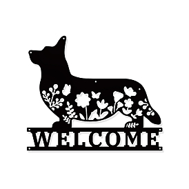 Железные настенные художественные украшения, для парадного крыльца, гостинная, кухня, матовый стиль