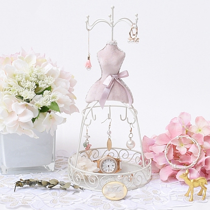 Présentoirs à bijoux en fer, habiller