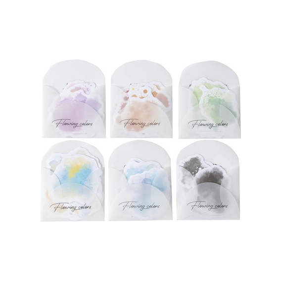 10 шт. 10 стильные бумажные наклейки для альбомов, для альбома для вырезок diy, украшение дневника